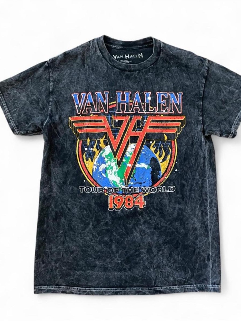 Vintage-Style Van Halen 1984 Tour Graphic Tee 🖤